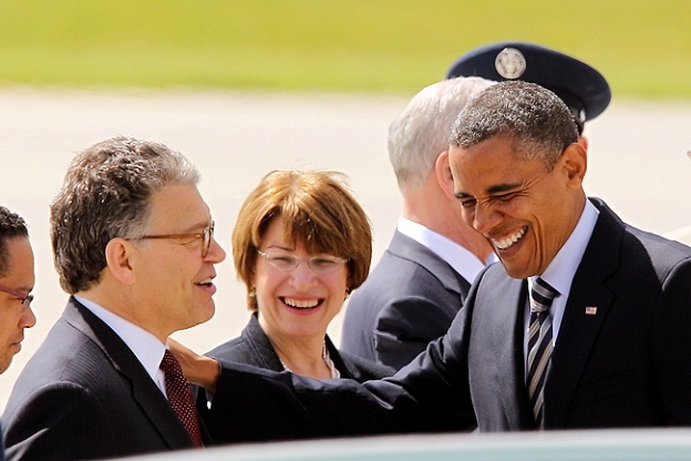 Obama Klobuchar Franken