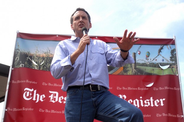 Pawlenty at Iowa State Fair