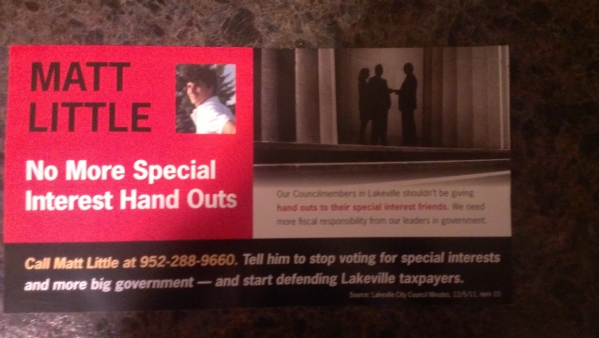 Lakeville attack mailer