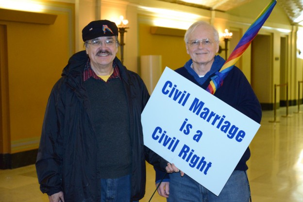 gay marriage proponents