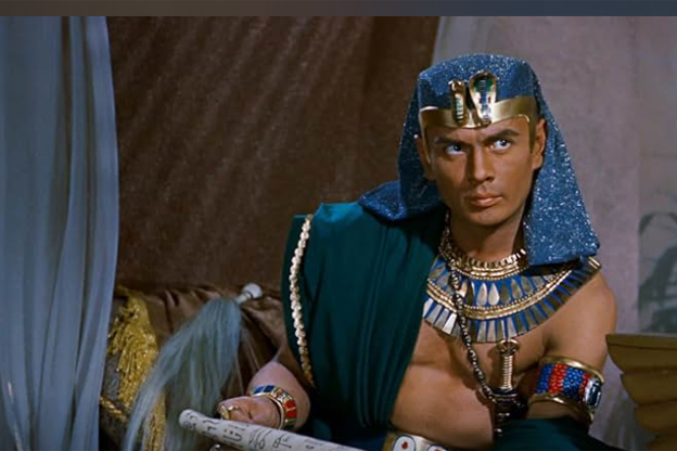 Yul Brynner as Ramses II from The Ten Commandments